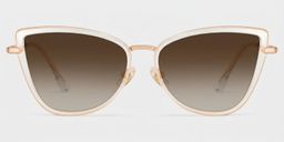 Sloane Cat-Eye Clear Glasses0