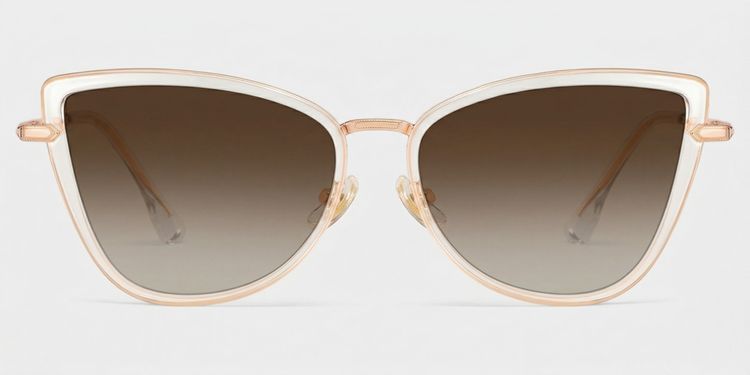 Sloane Cat-Eye Clear Glasses