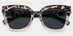 Malcolm Square Two-Tone Sunglasses1