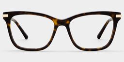 Eliot Tortoise Rectangle Glasses0