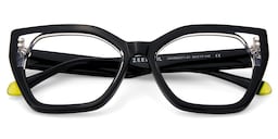 Burkes Butterfly Black Glasses2