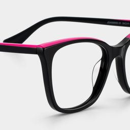Margaret Black Cat-eye Glasses5