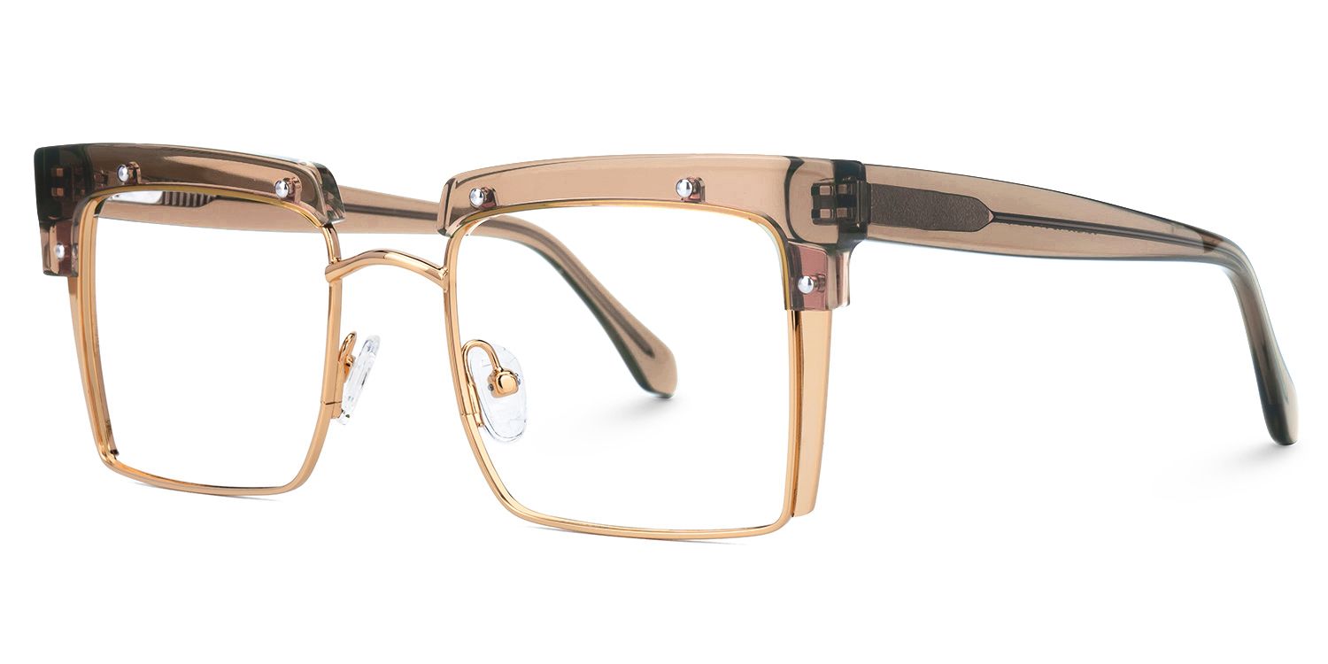 Designer Kiana Beige Frame Glasses | Zeelool2