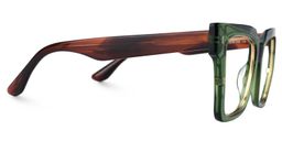 Vandyk Square Green Glasses2