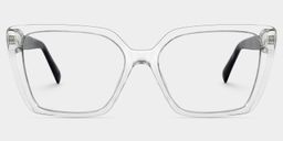 Emery Clear Square Glasses1