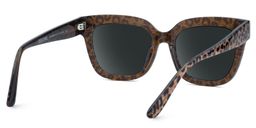 Yaniska Square Leopard Glasses3