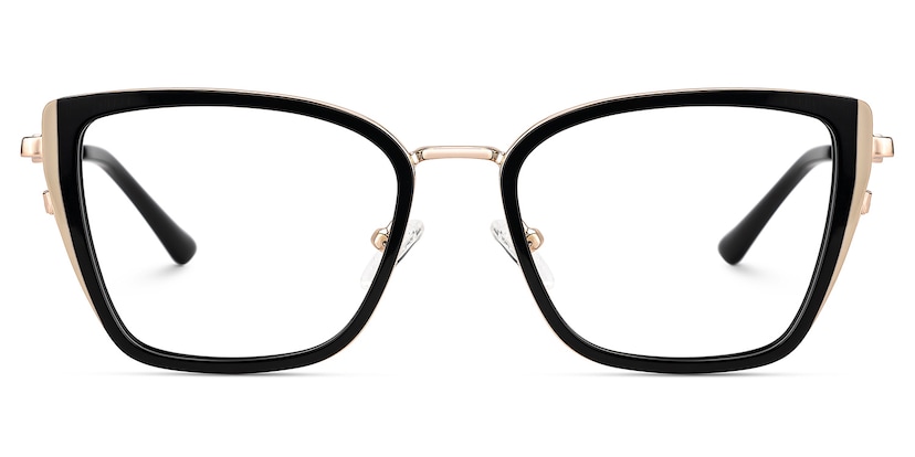Juniper Rectangle Black Glasses