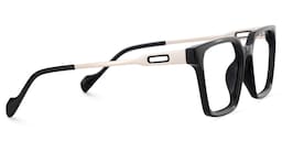 Mabel Square Black Glasses4