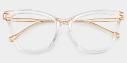 Hilary Butterfly Clear Glasses1