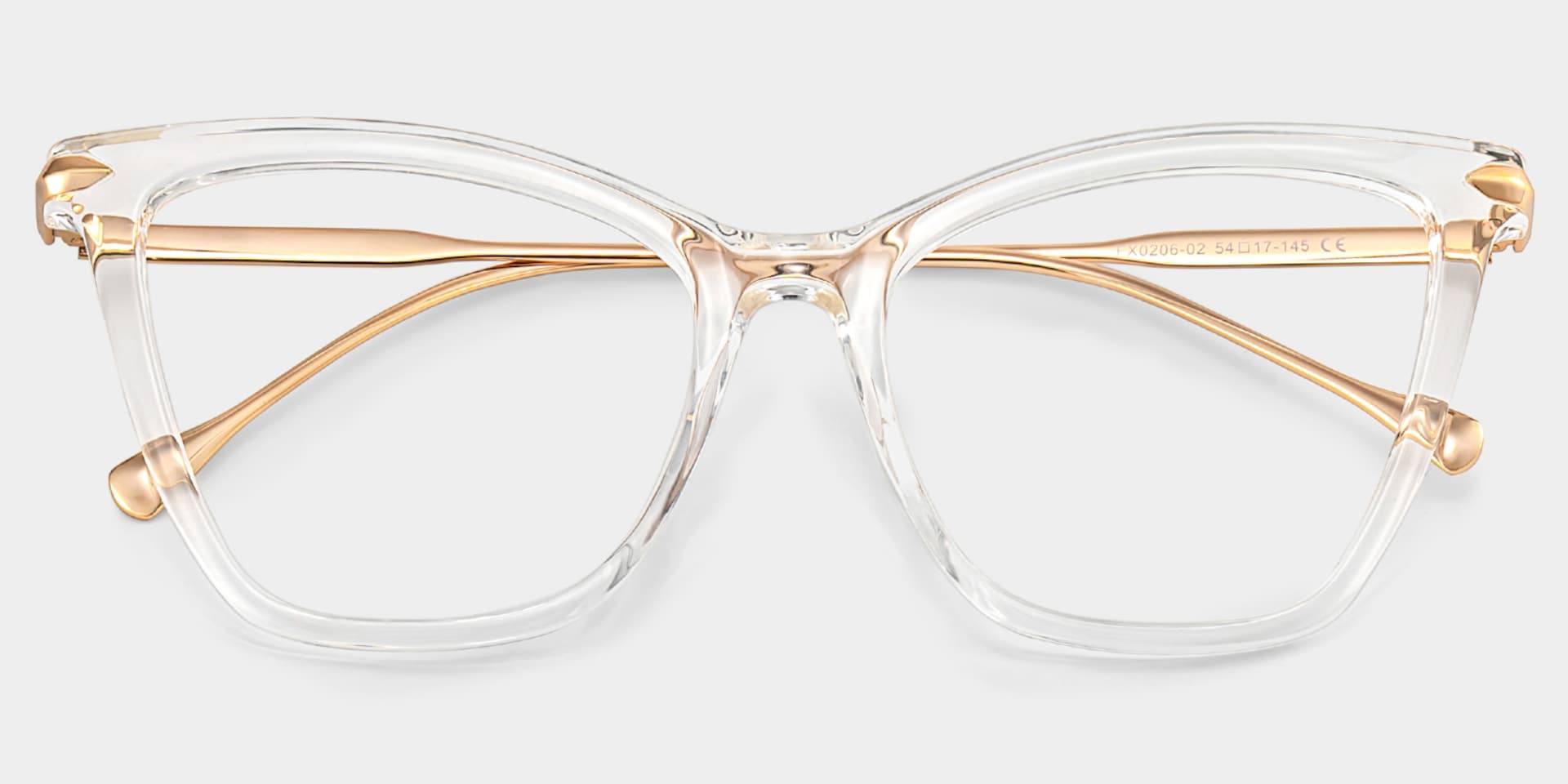 Hilary Butterfly Crystal Frame Glasses | Zeelool1