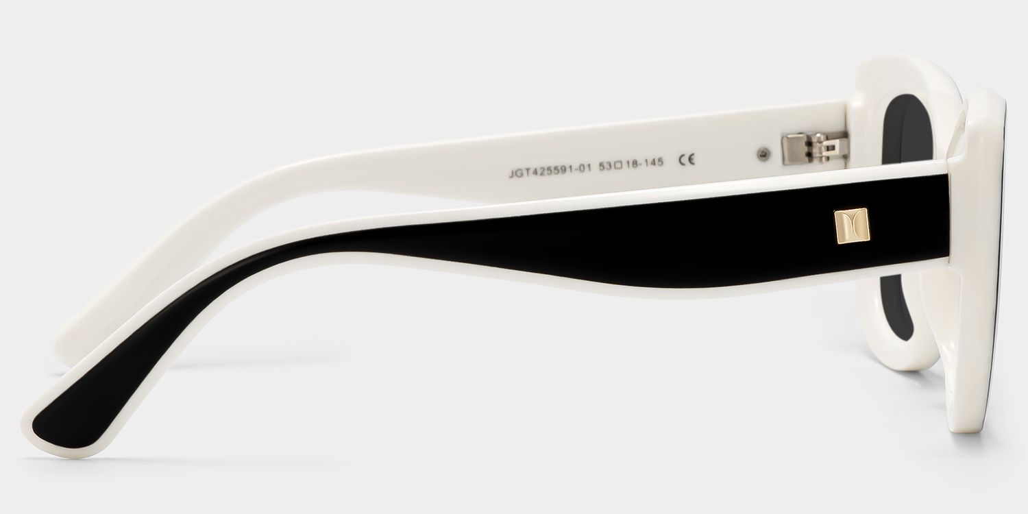 Rosie Butterfly Black and White Sunglasses Frame Style | ZEE...3