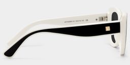 Rosie Black White Butterfly Glasses3