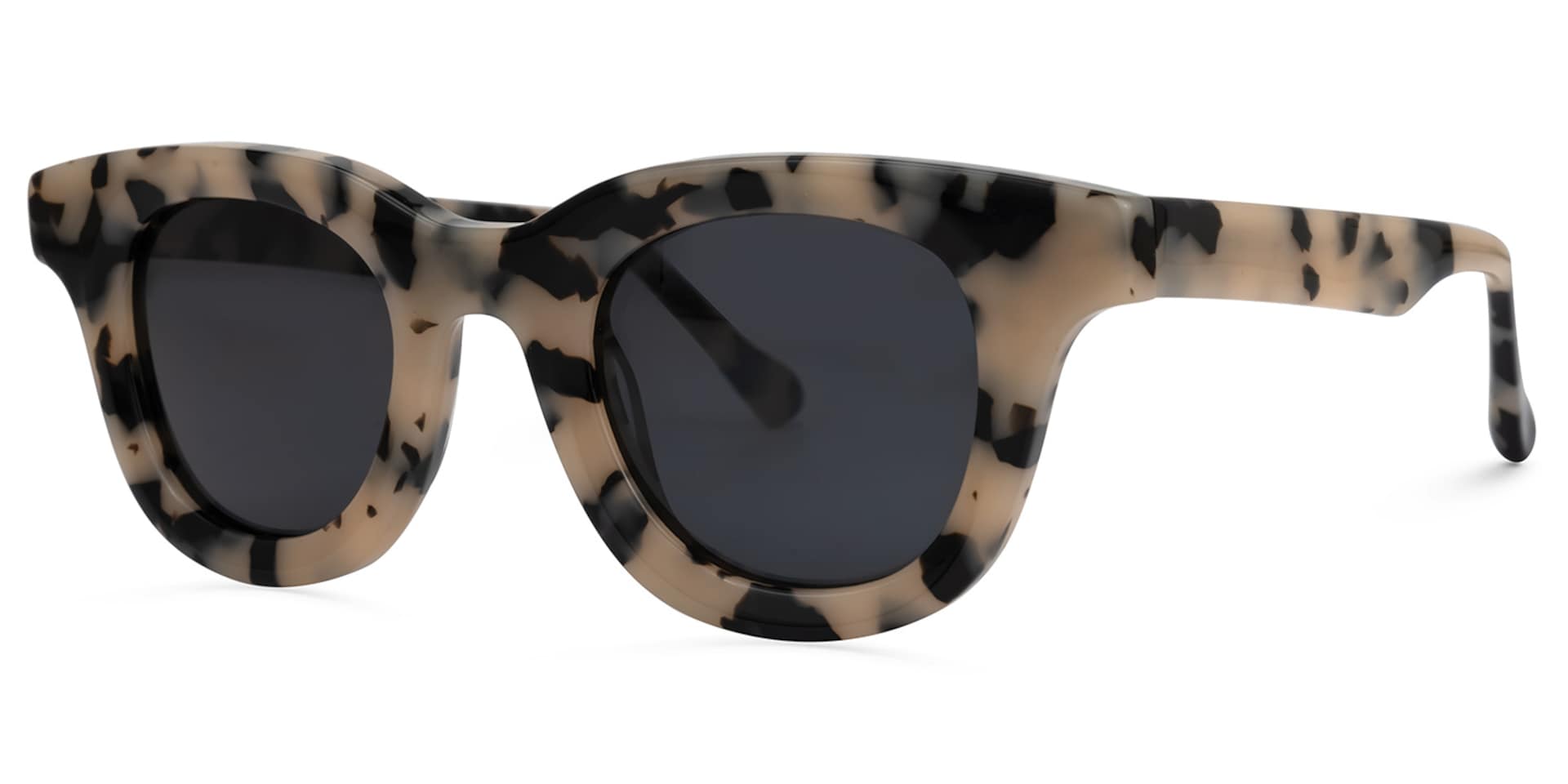 Tyroshia Round Tortoise Sunglasses1