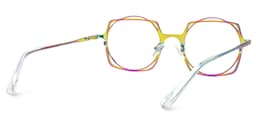 Modebe Square Iridescent Glasses3