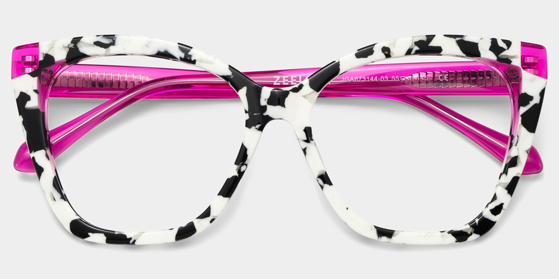 Kira Cow Frame Glasses with Butterfly Frame Online | ZEELOOL2