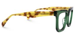 Coville Green Rectangle Glasses2