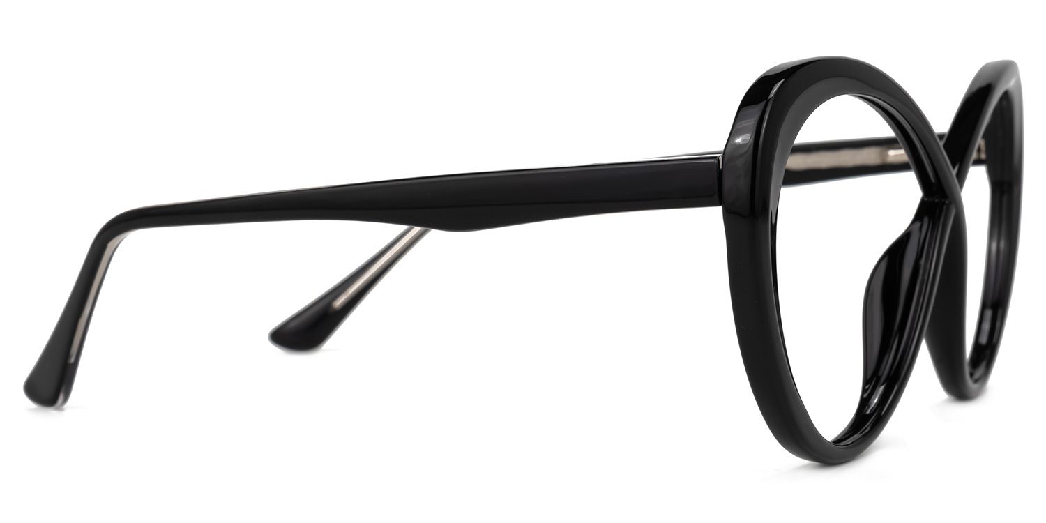 Butterfly Chasidy Black Glasses deals -Zeelool Glasses2