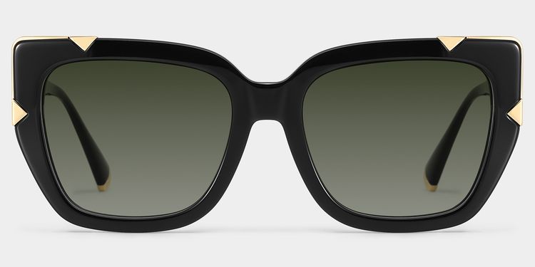 Dax Square Black Glasses