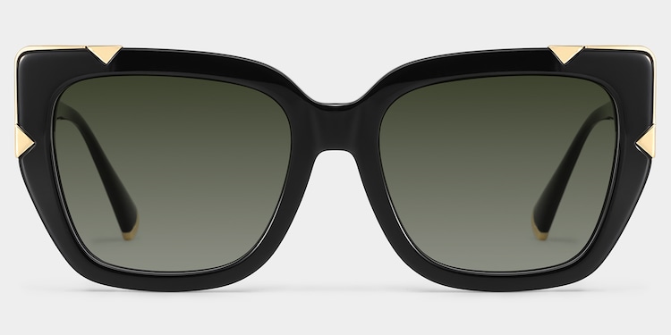 Dax Square Black Glasses