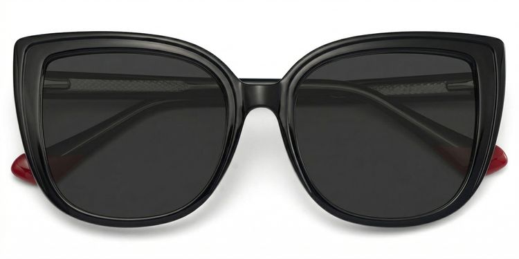 Fenn Cateye Black Glasses