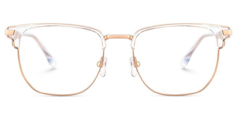 Zaira Clear Browline Glasses