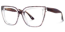 Mirta Square Brown Glasses1
