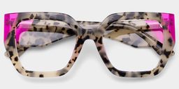 Viva Square Tortoise Glasses2