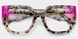 Viva Square Tortoise Glasses2