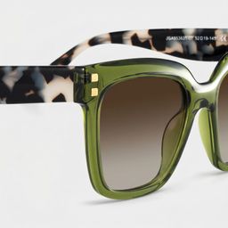Minguela Green Square Sunglasses4