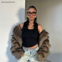 Mavis Square Red Glasses8