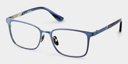 Aubrey Rectangle Blue Glasses3