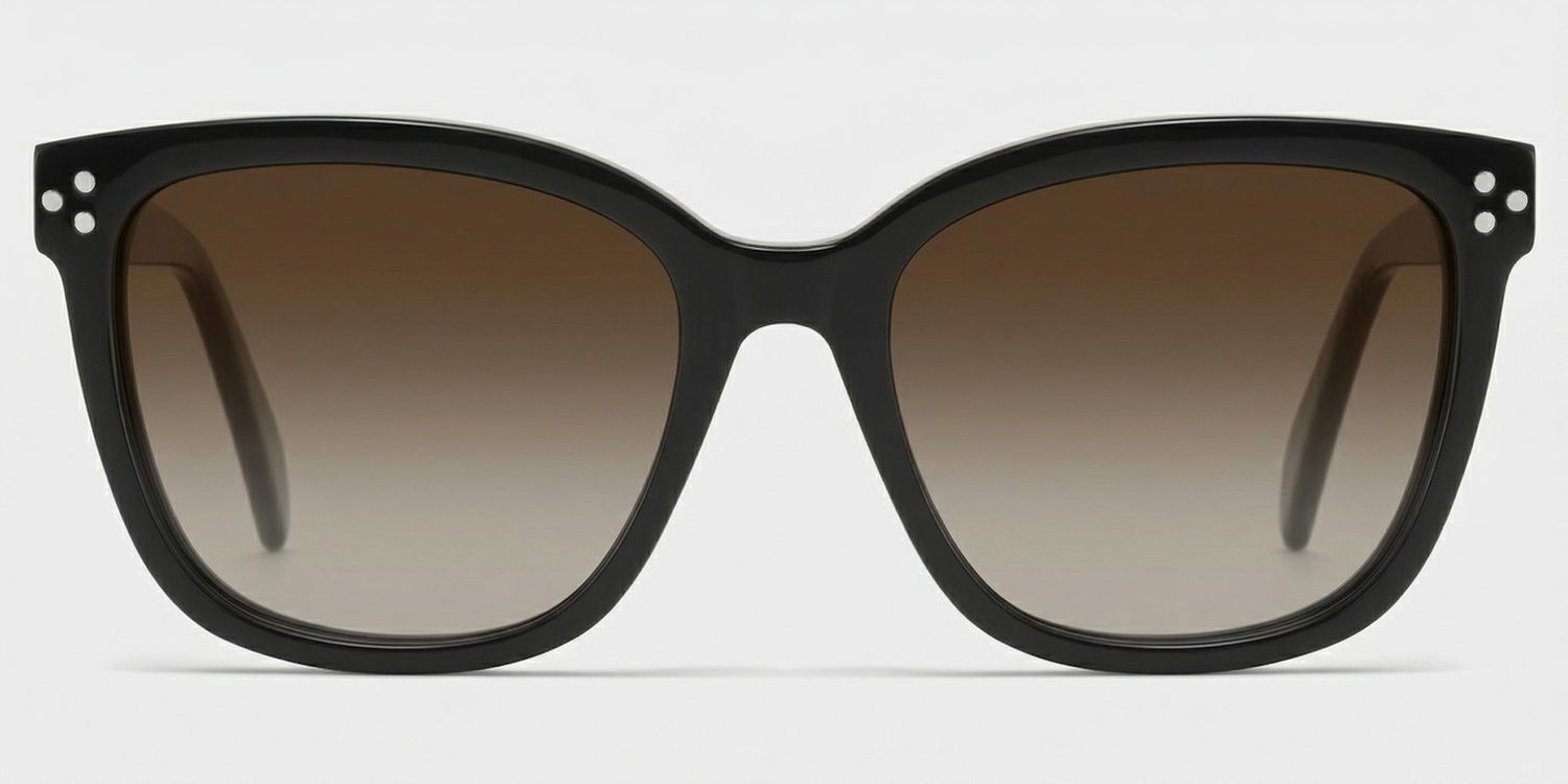 Scarlett Black Frame Glasses with Square Frame Online | ZEELOOL0