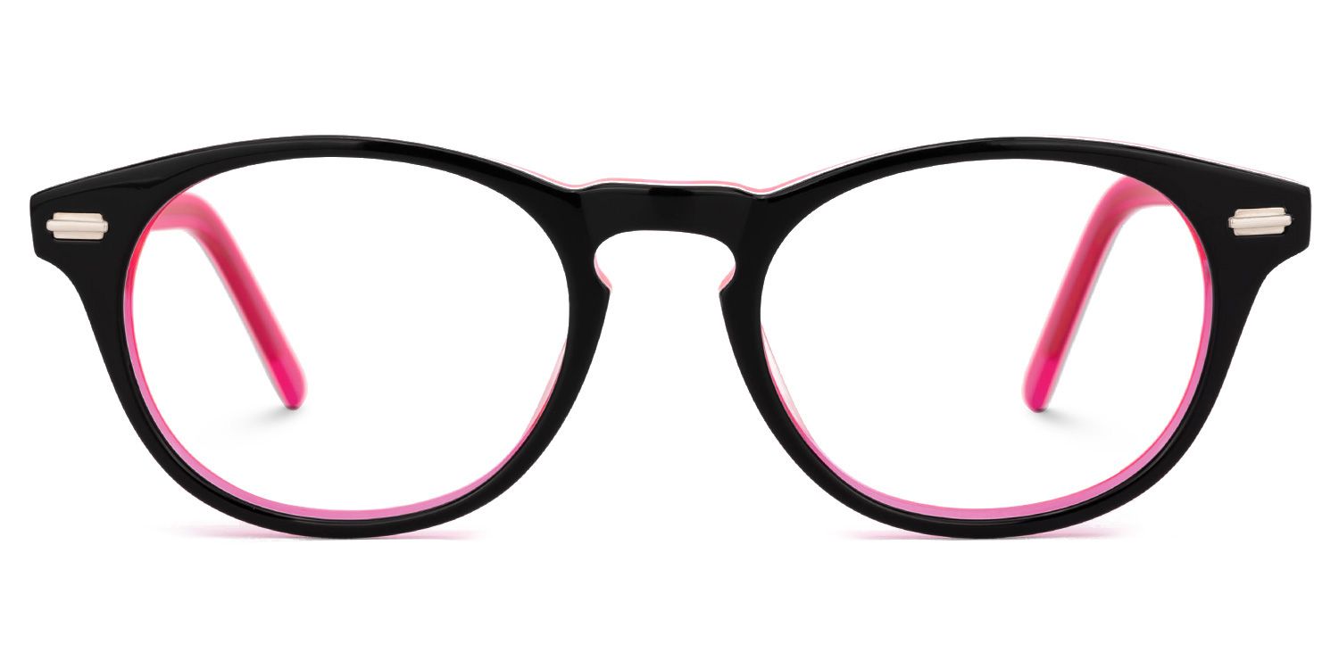 Kids Oval Stitch Glasses with Cute Style -Zeelool0