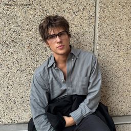 Noah Rectangle Two tone Glasses8