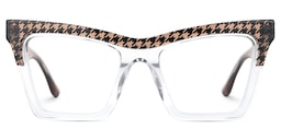 Jaclyn Cateye Brown Glasses0