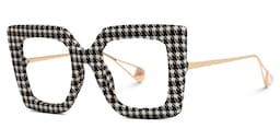 Latanya Square Two-Tone Glasses1