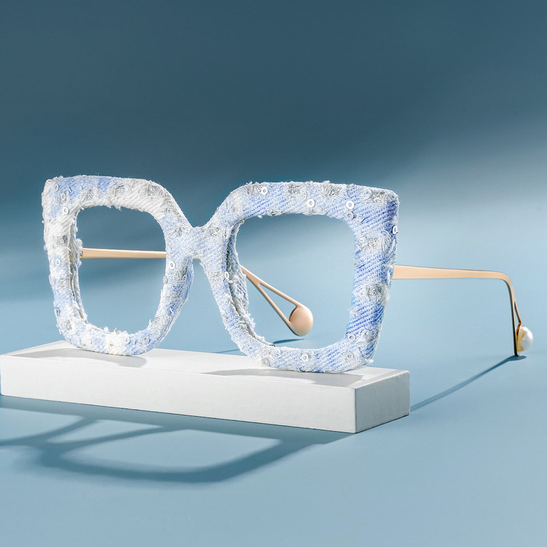 Latanya Cobalt Blue Eyeglasses Frames0