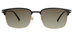 Charleston Browline Gold Sunglasses0