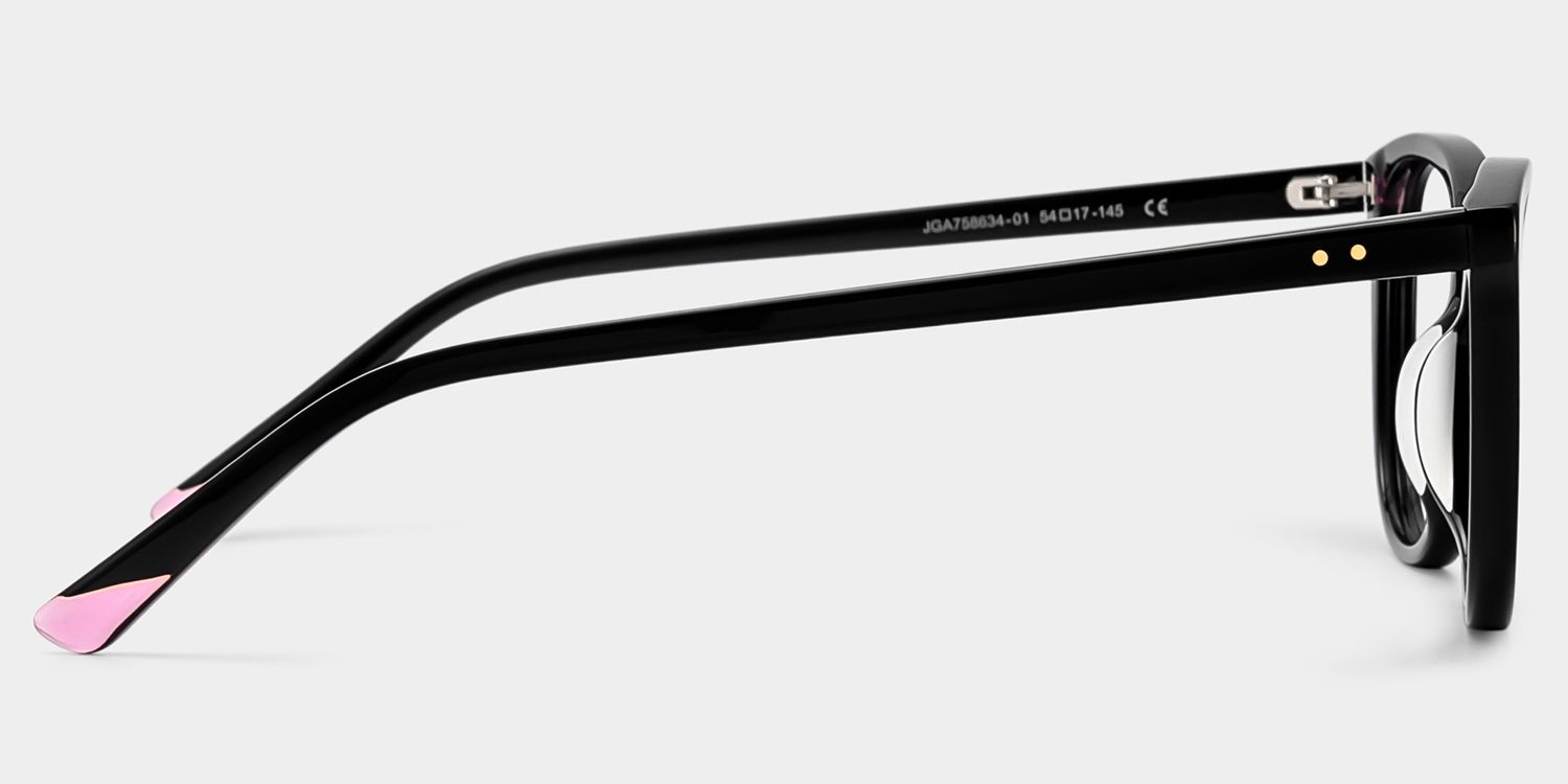 Brady Black Pink Eyeglasses with Butterfly Shape Frame | ZEELOOL3