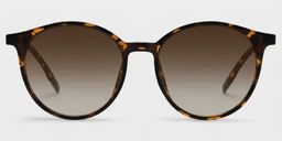 Blanco Round Tortoise Glasses0