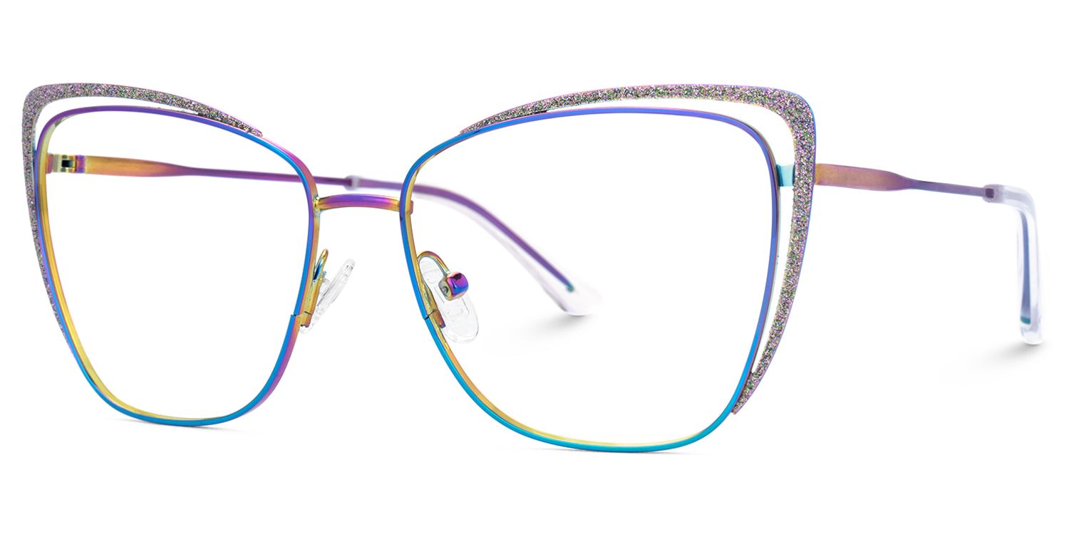 Iridescent Prescription Glasses -Lorenzen on Sale1