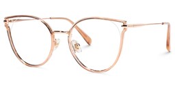 Latifa Cateye Champagne Glasses1