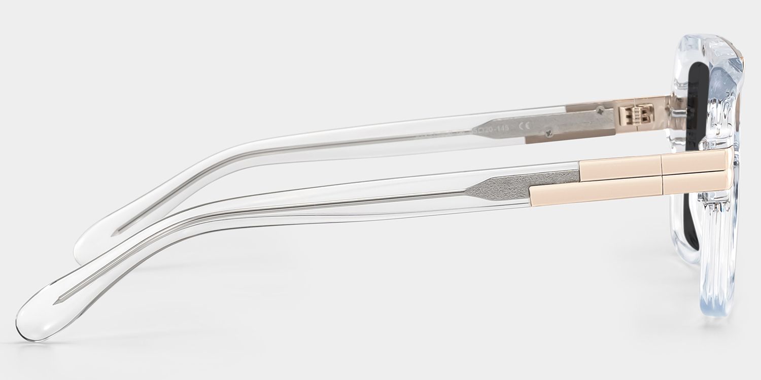 Croswell aviator transparent glasses for men Online | ZEELOOL3