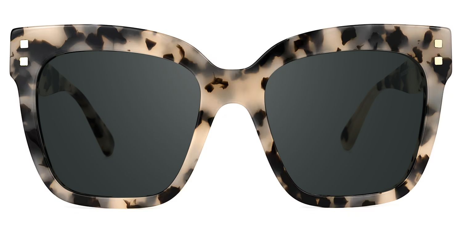 Minguela Square Brown-Tortoise Sunglasses | Zeelool Glasses0