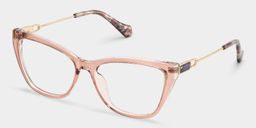 Celeste Beige Cat-eye Glasses2