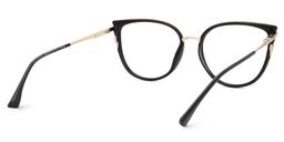 Estrada Cateye Black Glasses3