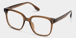 Oglesby Brown Square Glasses2