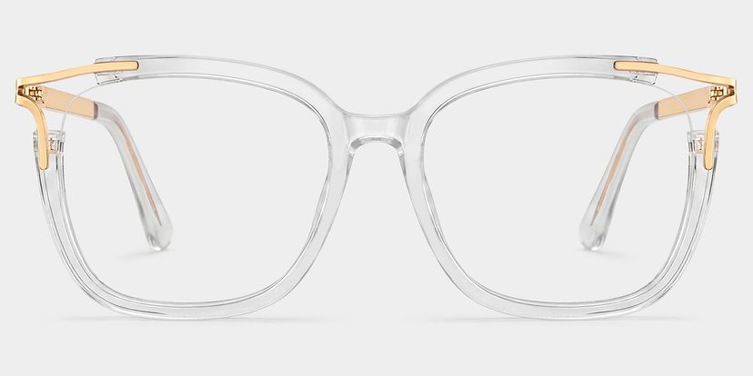 Sidibe Clear Square Glasses