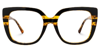 Brenda Square Tortoise Glasses0
