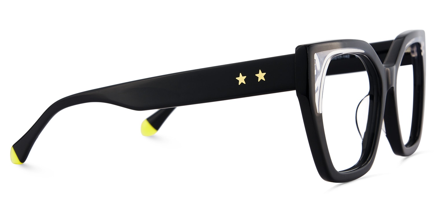 Burkes Butterfly Black Glasses4